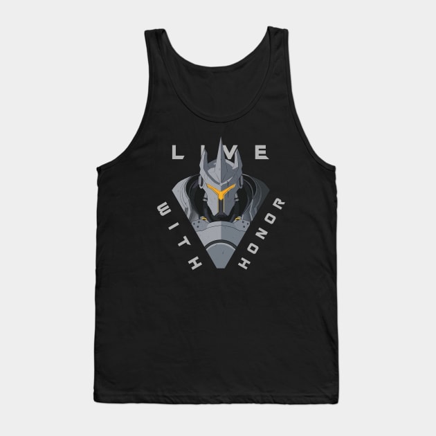 LIVE WITH HONOR Tank Top by ThePipeDreamer